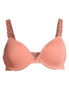 Natori Women's Pure Luxe Custom Coverage Contour Underwire Bra In Frose Red Clay