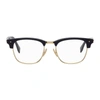 FENDI BLUE & GOLD SQUARE GLASSES