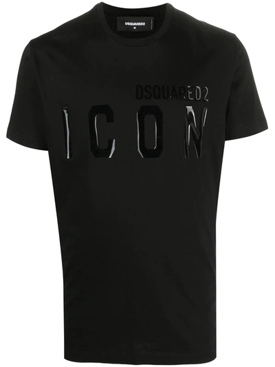 Dsquared2 Logo-print T-shirt In Black