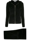 AMIR SLAMA VELOUR ZIP-UP TRACKSUIT