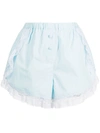 MORGAN LANE NESSA LACE TRIM SHORTS