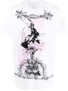 GIVENCHY GOTHIC GRAPHIC-PRINT T-SHIRT