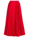 VALENTINO PLEATED MIDI SKIRT,400013774874