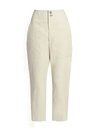 ISABEL MARANT ÉTOILE PRALUNIA HIGH-RISE TAPERED PANTS,400014287828