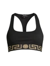 VERSACE WOMEN'S GRECA BORDER SPORTS BRA,400013800532