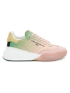 Stella Mccartney Loop Runner Sneaker In Peach Multi