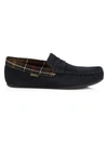 Barbour Porterfield Slipper In Navy