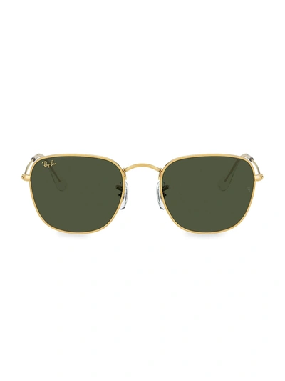 Ray Ban Rb3857 48mm Frank Legend Sunglasses In Gold Green