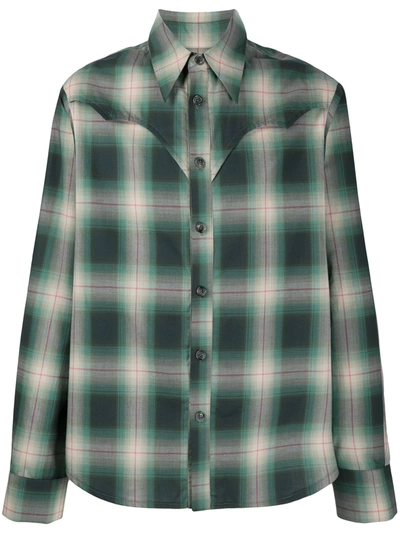 Duoltd Wings Check Shirt In Grün