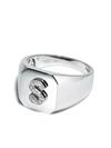 SHAY 18KT WHITE GOLD S-INITIAL RING