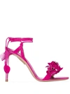 AQUAZZURA BOUGAINVILLEA 105MM SANDALS