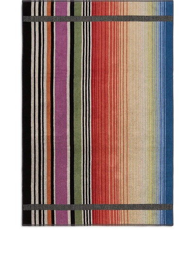 Missoni Ayrton Bath Sheet In Orange