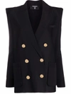 BALMAIN OVERSIZED DOUBLE-BREASTED BLAZER