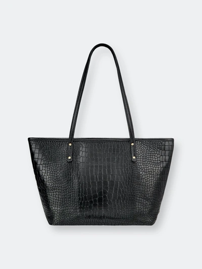 Gigi New York Zip Taylor Tote In Black