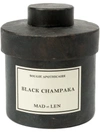 Mad Et Len 'black Champaka' Candle In Schwarz