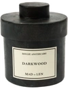 Mad Et Len Darkwood Scented Candle (300g) In Schwarz