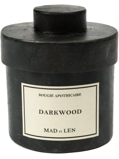 Mad Et Len Darkwood Scented Candle (300g) In Schwarz