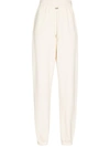 THE FRANKIE SHOP VANESSA HIGH-WAISTED TRACK PANTS