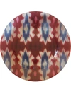 LES-OTTOMANS IKAT-PRINT GLASS PLATE