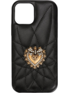 DOLCE & GABBANA QUILTED IPHONE 12/12 PRO CASE