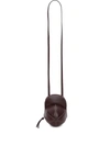 Jw Anderson Midi Cap Shiny Smooth Leather Bag In Red