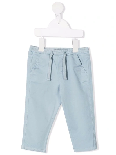Tartine Et Chocolat Babies' Slim-fit Track Trousers In Blue