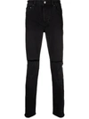 Ksubi Chitch Krow Slim-fit Jeans In Black