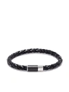 Tateossian Carbon Pop Bracelet In Black