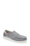 Hey Dude Thad Slip-on Sneaker In Sharkskin