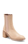 Free People Essential Chelsea Boot In Natural Leather
