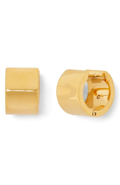 Kate Spade Goldplated Huggie Hoop Earrings