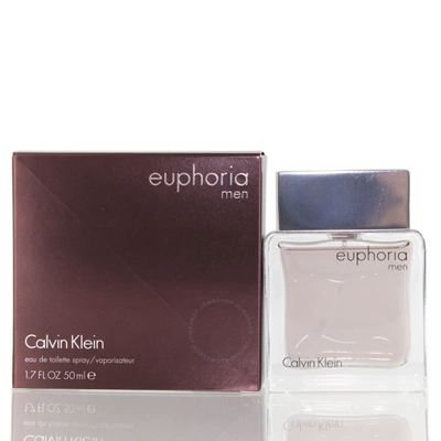 Calvin Klein Euphoria For Men /  Edt Spray 1.7 oz (m) In Black