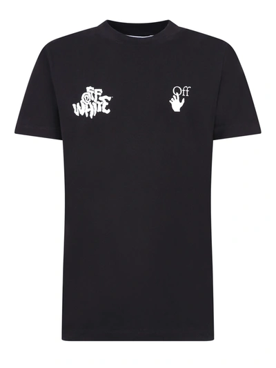 Off-white Black Cotton T-shirt  Black Off White Uomo M