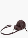 Jw Anderson Midi Cap Shiny Smooth Leather Bag In Red