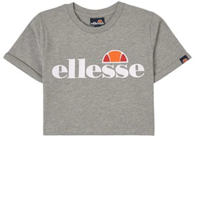 Ellesse Kids' Logo T-shirt Gray In Grey