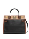BURBERRY BURBERRY SMALL TITLE VINTAGE CHECK TOTE
