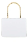 AMINA MUADDI WHITE NAPPA LEATHER SUPER AMINI HENSON HANDBAG WHITE AMINA MUADDI DONNA TU