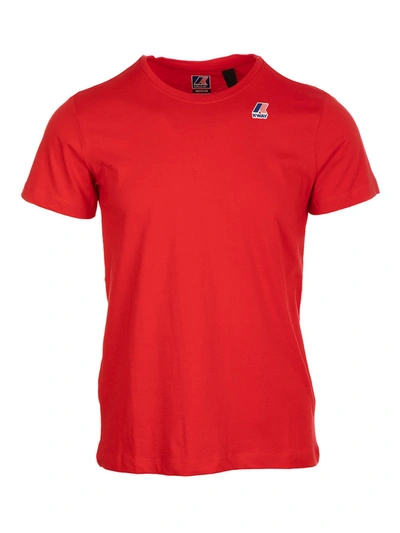 K-way Le Vrai Edouard T-shirt In Red