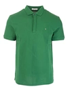 VALENTINO ICONIC STUD POLO IN GREEN