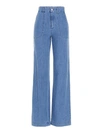 APC FLARED JEANS IN LIGHT BLUE