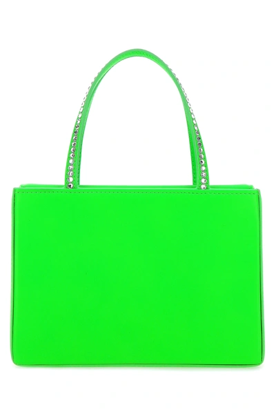 Amina Muaddi Fluo Green Nappa Leather Amini Gilda Handbag  Nd  Donna Tu