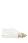 Lanvin White Gallery Dept. Edition Leather Bumpr Sneakers