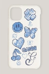 GANNI GANNI PLANT-BASED IPHONE 11 CASE HEATHER ONE SIZE,5714667193504