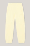 Ganni Software Isoli Elasticated Pants In Anise Flower
