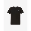 Off-white Marker Oversized Cotton T-shirt In Black White