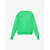 Pangaia 365 Signature Recycled And Organic Cotton-blend Sweatshirt In Jade Green