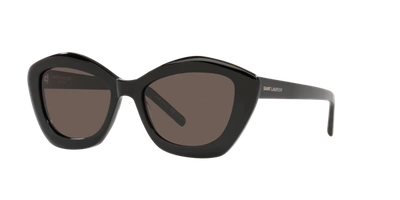 Saint Laurent Woman Sunglass Sl 423 In Black