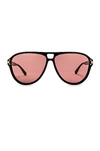 AMIRI AVIATOR LOGO SUNGLASSES,AMIF-MA31