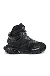 Balenciaga Track High-top Sneakers In Black