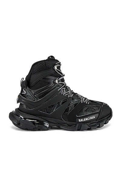 Balenciaga Track High-top Sneakers In Black